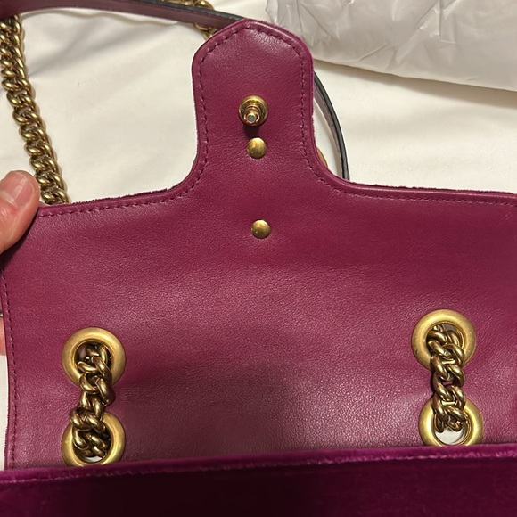 GUCCI MARMONT limited edition in velvet & silk lining - Picture 10 of 12